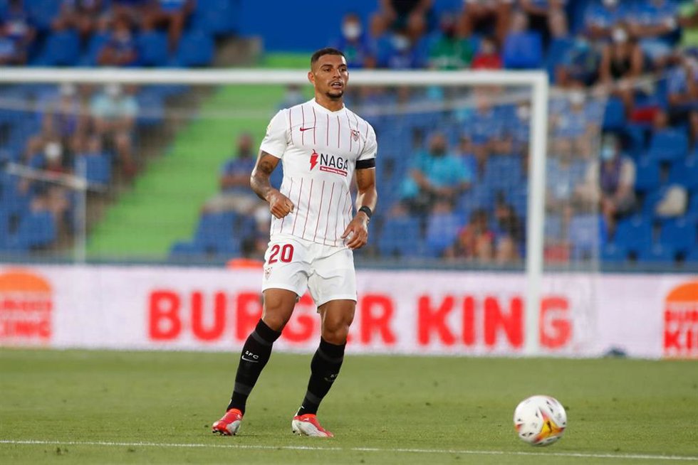 Diego Carlos, con el Sevilla