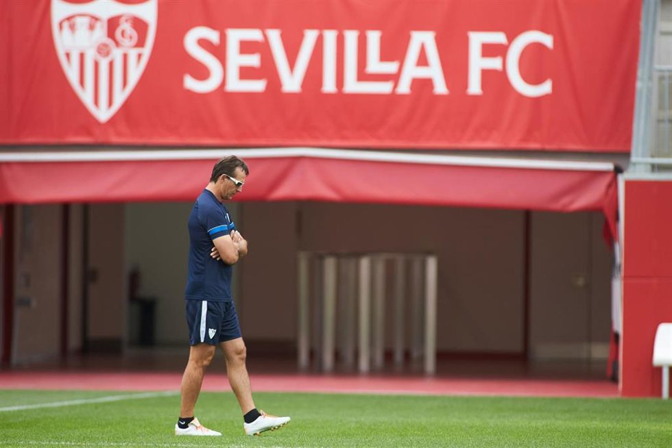 Julen Lopetegui, entrenador del Sevilla FC