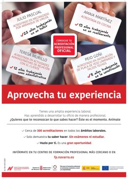 Cartel de la campaña.