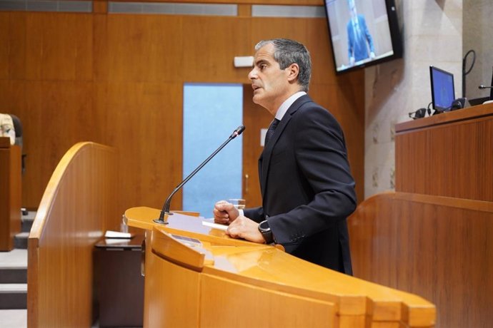 El diputado de Ciudadanos en las Cortes de Aragón, Javier Martínez.