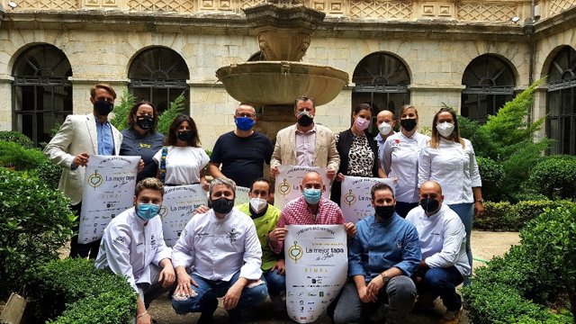 Presentación de la final del IV Concurso La mejor tapa de Jaén.