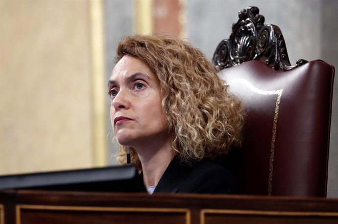 Archivo - La presidenta del Congreso de los Diputados, Meritxell Batet.
