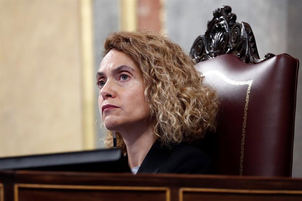 Archivo - La presidenta del Congreso de los Diputados, Meritxell Batet.