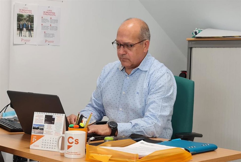 Javier Cabezas, portavoz de Cs en el Ayuntamiento de Dos Hermanas.