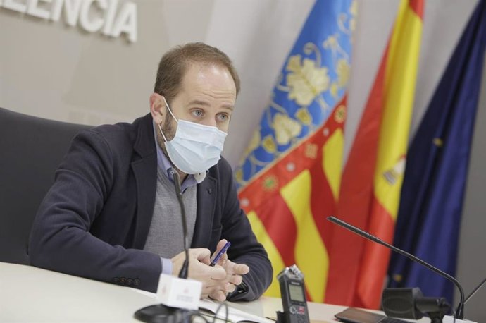 Archivo - El concejal de Protección Ciudadana en Valncia, Aarón Cano.