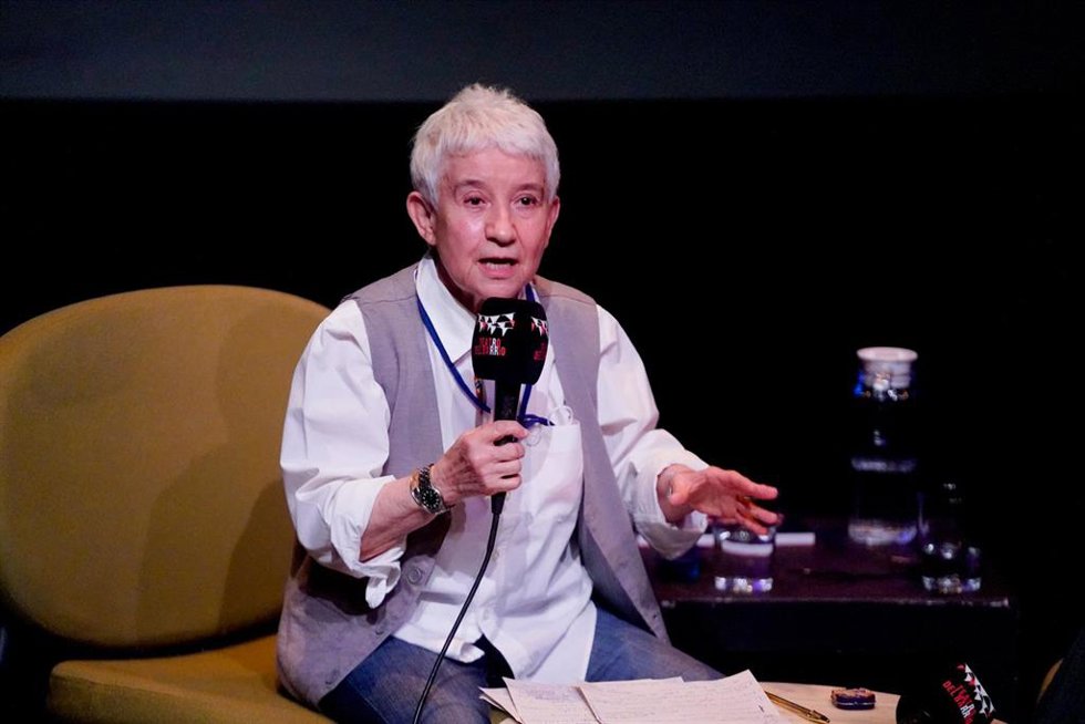 Archivo - La directora general de Diversidad Sexual y Derechos LGTBI, Boti García Rodrigo, durante la presentación de su libro 'Mayo del cuarenta y cinco' , en el Teatro del Barrio, el pasado 29 de junio de 2021, en Madrid