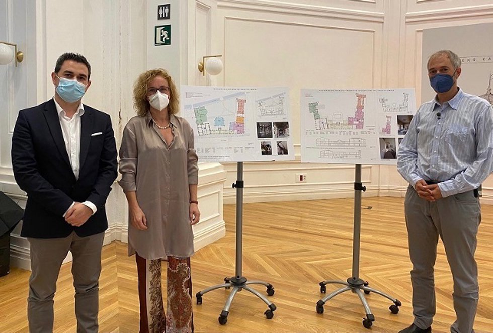 Presentación del proyecto de restauración del palacio