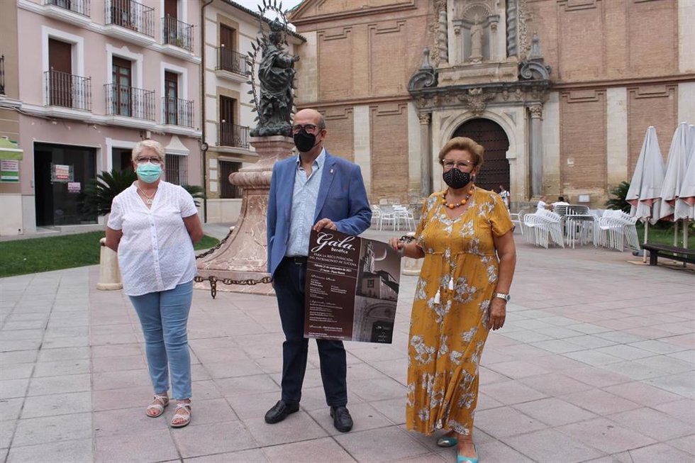Presentación de la Gala en el Llanete de San Agustín.
