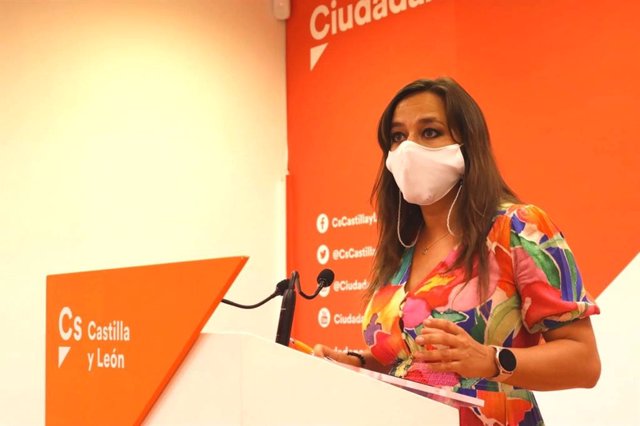 La coordinadora autonómica de Cs Castilla y León, Gemma Villarroel.