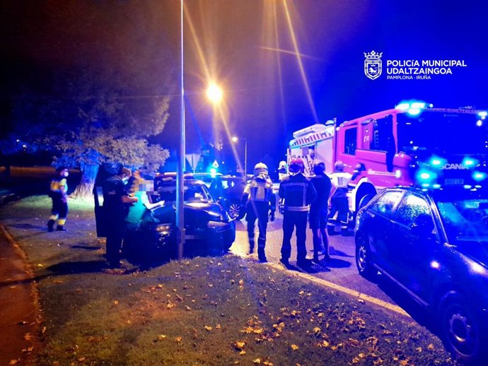 Imagen del accidente.