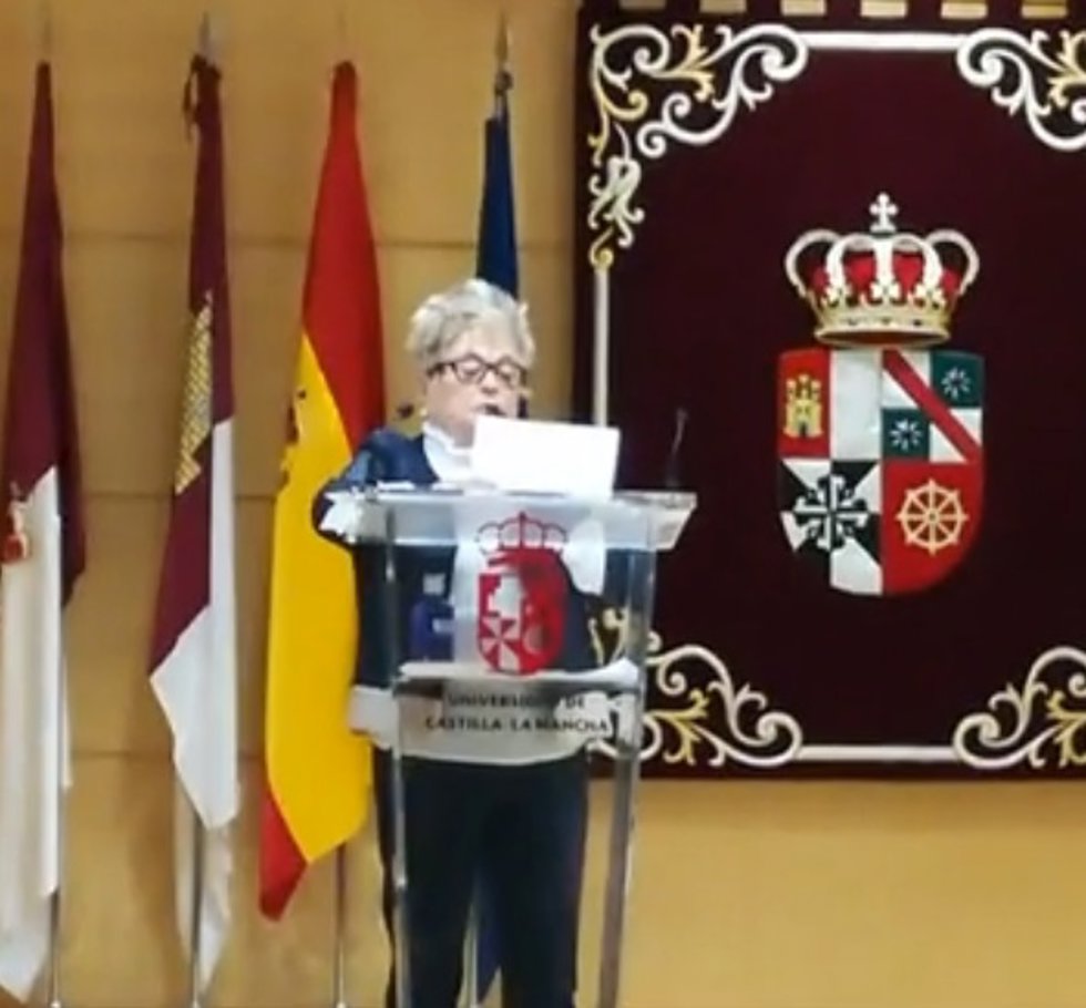 Teresa Marín Eced, maestra, investigadora y escritora que falleció este domingo en Cuenca a los 88 años de edad.