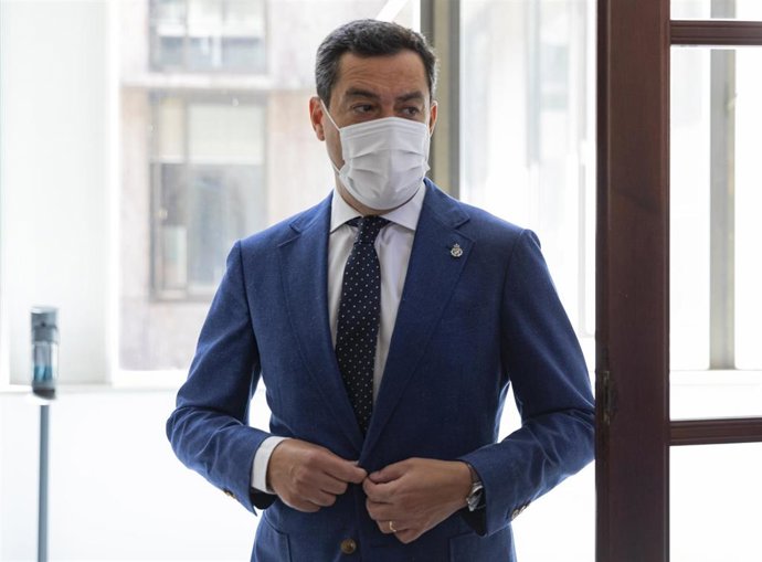 El presidente de la Junta, Juanma Moreno