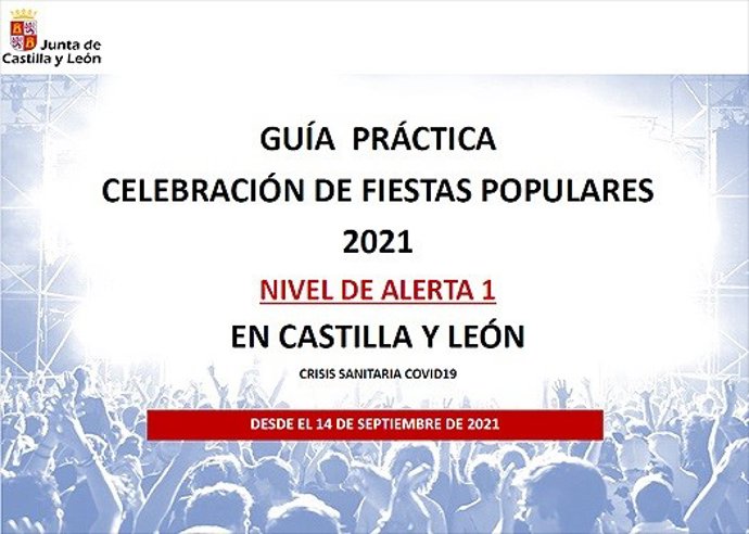 Imagen de la Guía Práctica para la celebración de fiestas populares en 2021 correspondientes al nivel 1 en la fase de alerta sanitaria