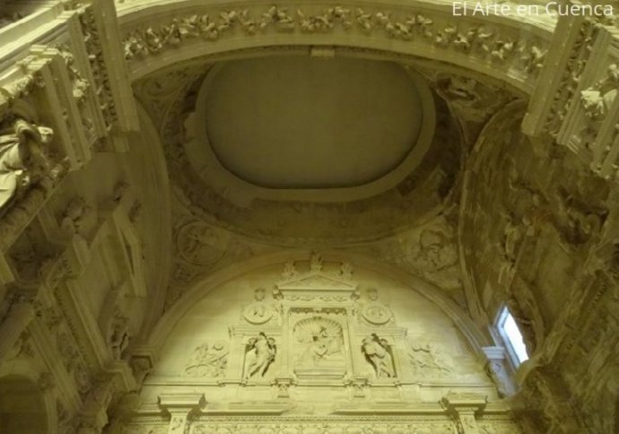 El arco de Jamete de la Catedral de Cuenca.