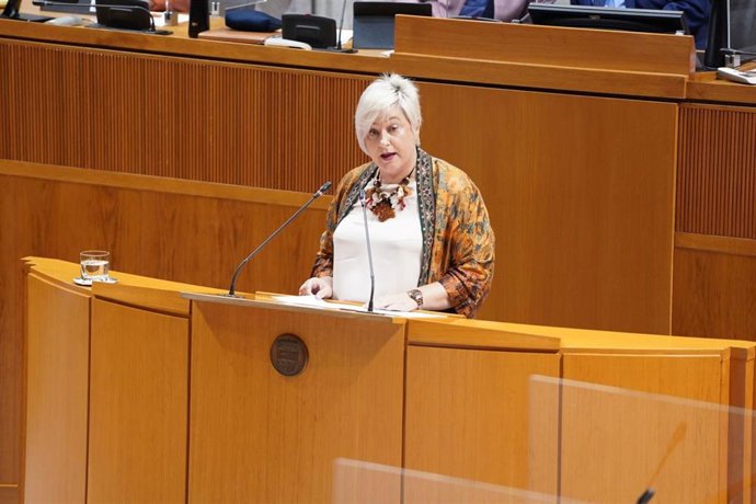 Foto de archivo de la diputada portavoz de Ciencia y Universidad del PP en las Cortes de Aragón, Pilar Gayán.