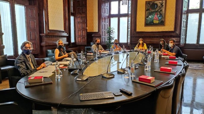 Reunión de la Mesa del Parlament del 14 de septiembre de 2021