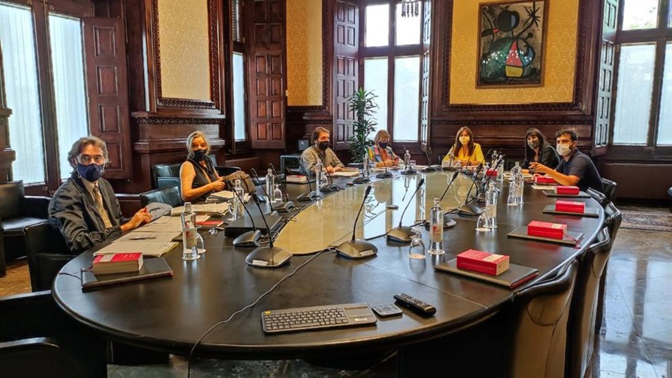 Reunión de la Mesa del Parlament del 14 de septiembre de 2021