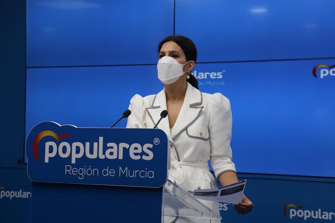 Miriam Guardiola en rueda de prensa
