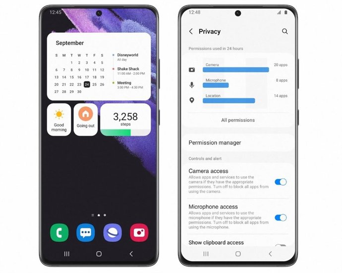 Beta 4 de One UI basado en Android 12