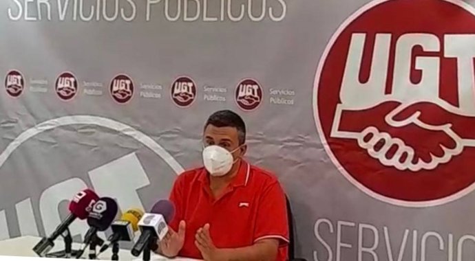 El responsable regional de Sanidad de UGT, Fernando Peiró.