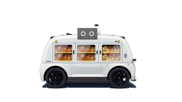 El prototipo de food truck autónomo de Goggo Truck, la startup de Martin Varsavsky que lanzará su piloto comercial este año.