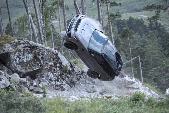 El Range Rover Sport SVR se prepara para impactar en la gran pantalla con imágenes inéditas del rodaje de la nueva película de James Bond