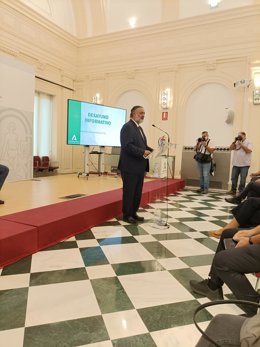 El delegado del Gobierno andaluz en Granada, Pablo García.