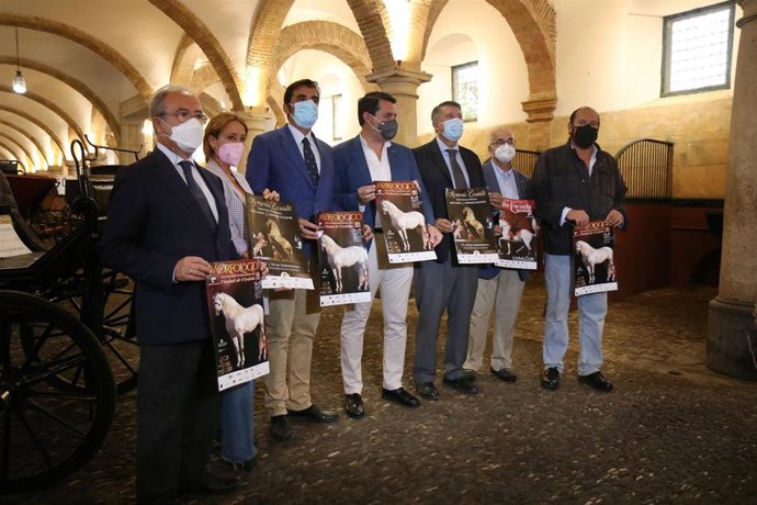 Presentación del XXVI Concurso Internacional Morfológico Pura Raza Española (PRE) Ciudad de Córdoba, en el marco de la Feria del Caballo (Cabalcor).