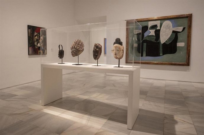 Una de las nuevas salas dedicadas al nacimiento de las vanguardias en las instalaciones del Museo Reina Sofía, a 14 de septiembre de 2021, en Madrid, (España). 