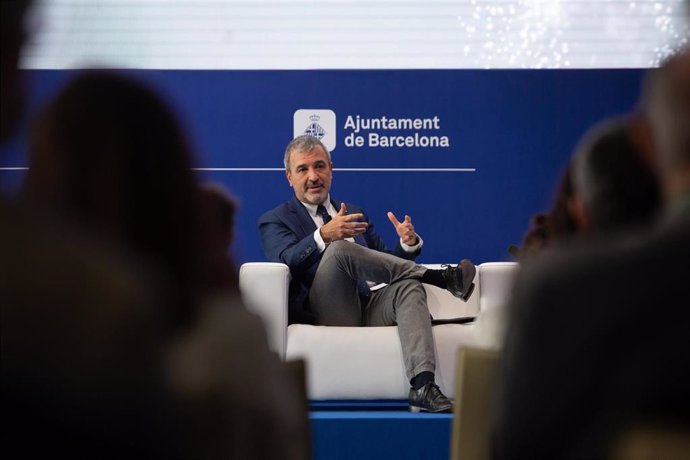 Archivo - El primer teniente de alcalde de Barcelona, Jaume Collboni, en la sesión en la Reunió Cercle dEconomia Barcelona ante la competitividad global.