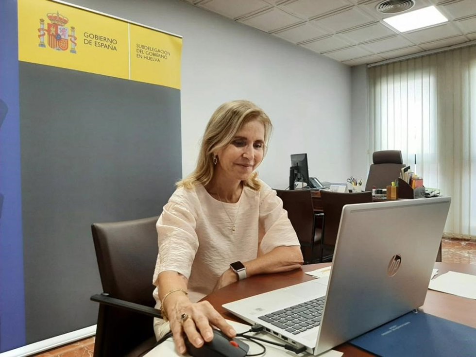 La subdelegada del Gobierno en Huelva, Manuela Parralo.