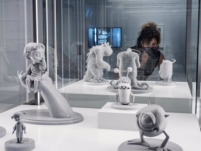 Exposición 'Pixar. Construyendo personajes' en Caixaforum Palma.