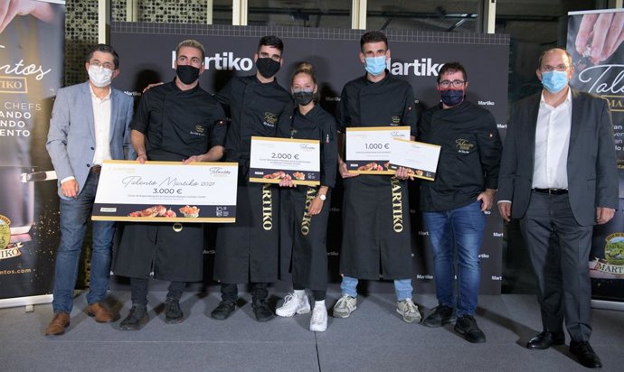 Cocineros premiados en la segunda edición Martiko Talentos