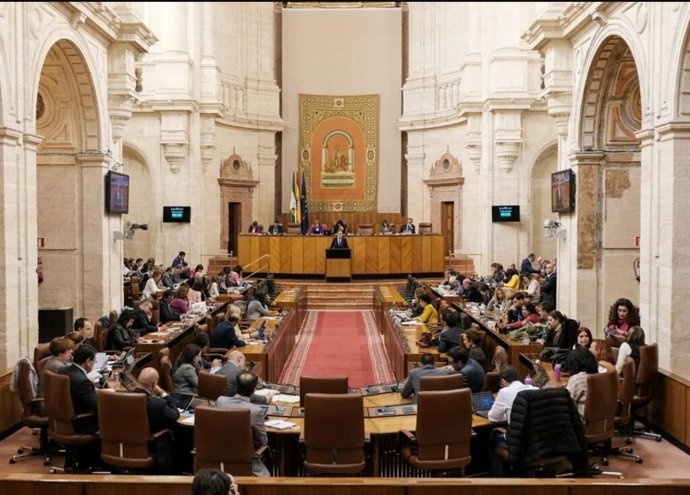 Pleno del Parlamento de Andalucía