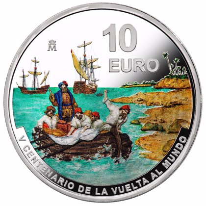 La Casa de la Moneda lanza la III moneda del V centenario de la Vuelta al  Mundo, dedicada a la Isla de las Especias