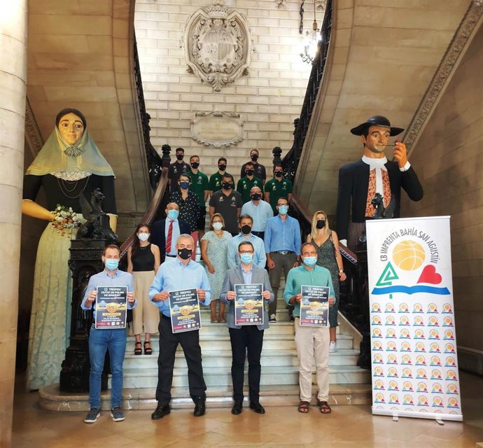 Presentación del Trofeo Ciudad de Palma de Básquet.