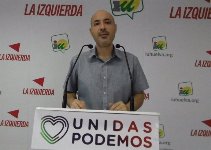 El miembro de la Comisión Colegiada de Izquierda Unida en Huelva, Rafael Sánchez Velo.