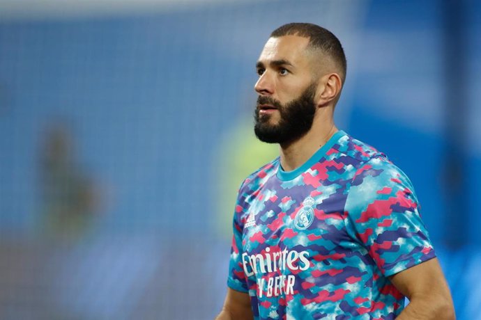 Karim Benzema con el Real Madrid