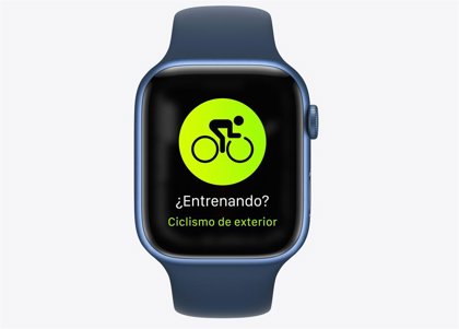 Portaltic.-Apple Watch Series 7 aumenta el tamaño de la pantalla e  incorpora funciones para los ciclistas