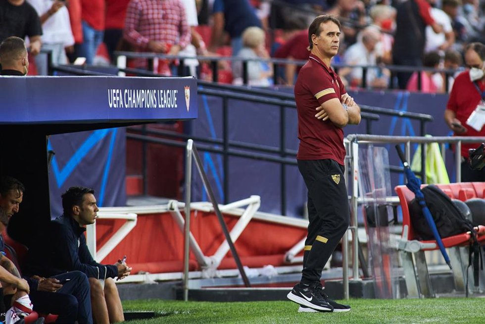Julen Lopetegui, entrenador del Sevilla