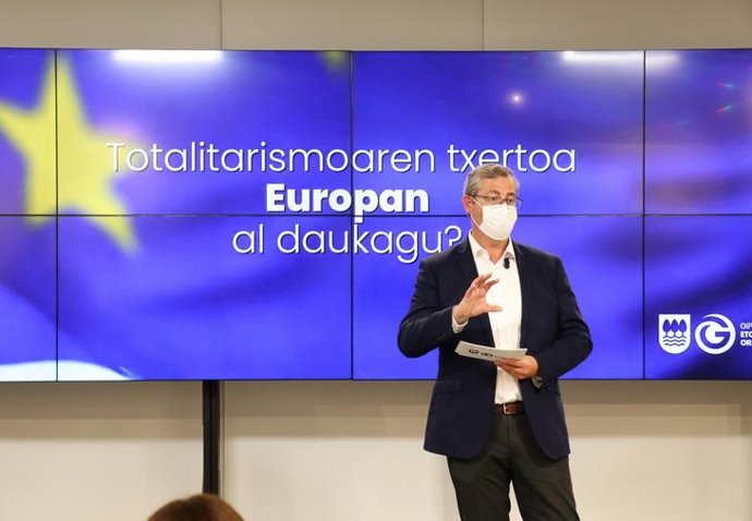 Archivo - El diputado general de Gipuzkoa, Markel Olano