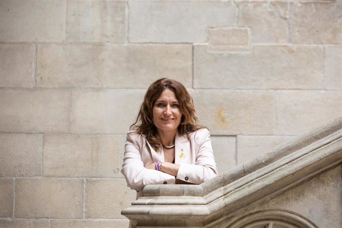 Archivo - La consellera de la Presidncia del Govern de la Generalitat de Catalunya, Laura Vilagr.