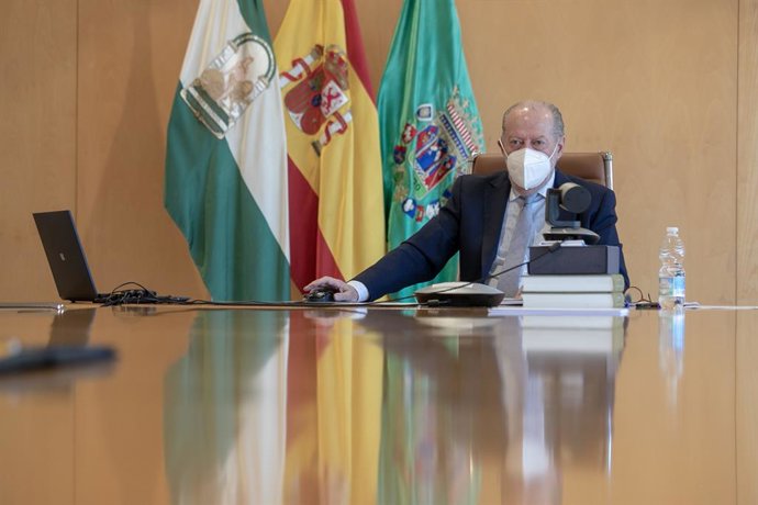 Archivo - El presidente de la Diputación de Sevilla y de la FAMP, Fernando Rodríguez Villalobos.