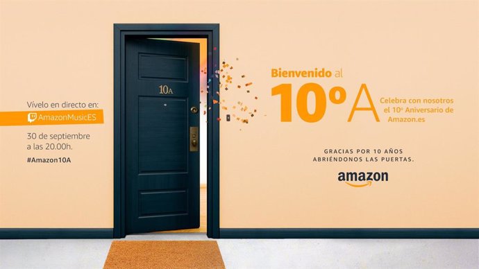 Evento por el décimo aniversario de Amazon en España