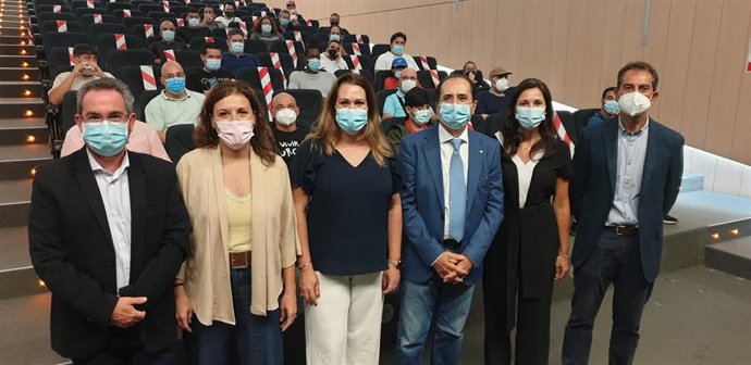 Presentación del proyecto formativo para desempleados del Polígono Sur.