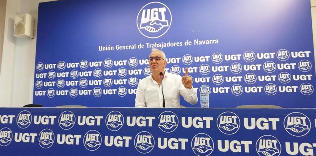 Lorenzo Ríos, secretario general de la Federación de Industria, Construcción y Agro de UGT de Navarra (UGT FICA),
