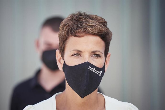 La presidenta del Gobierno de Navarra, María Chivite.