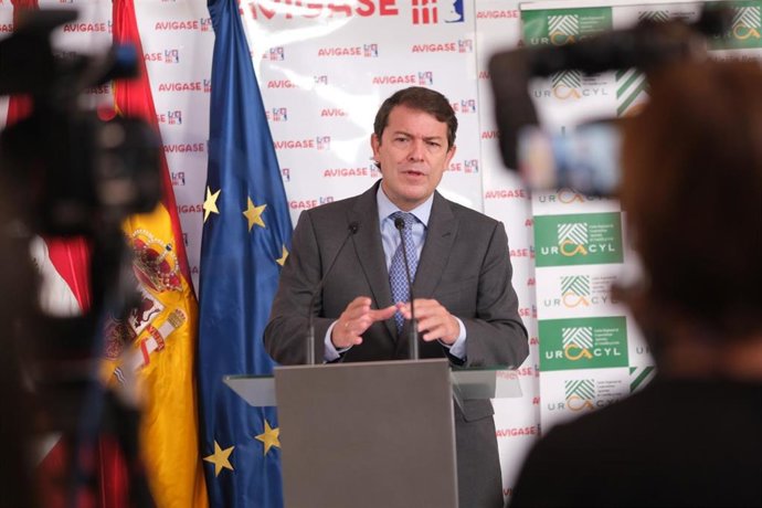 Mañueco en su intervención ante el Consejo Rector de Urcacyl.