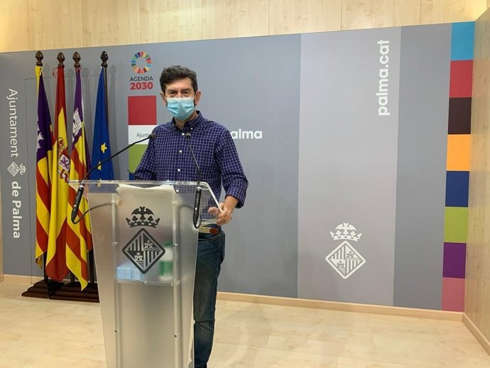 El portavoz del Ayuntamiento de Palma y regidor de Participación Ciudadana y Gobierno Interior, Alberto Jarabo.