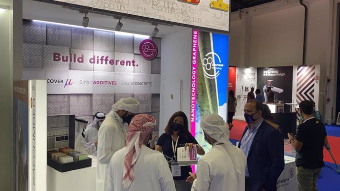 Graphenano ha presentado en Dubai su hormigón aligerado con aditivo de grafeno